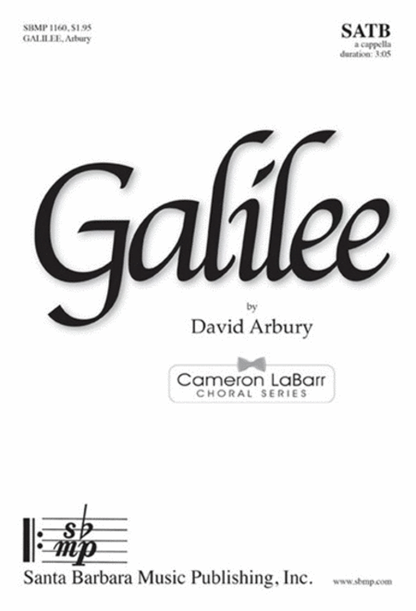 Galilee - SATB Octavo image number null
