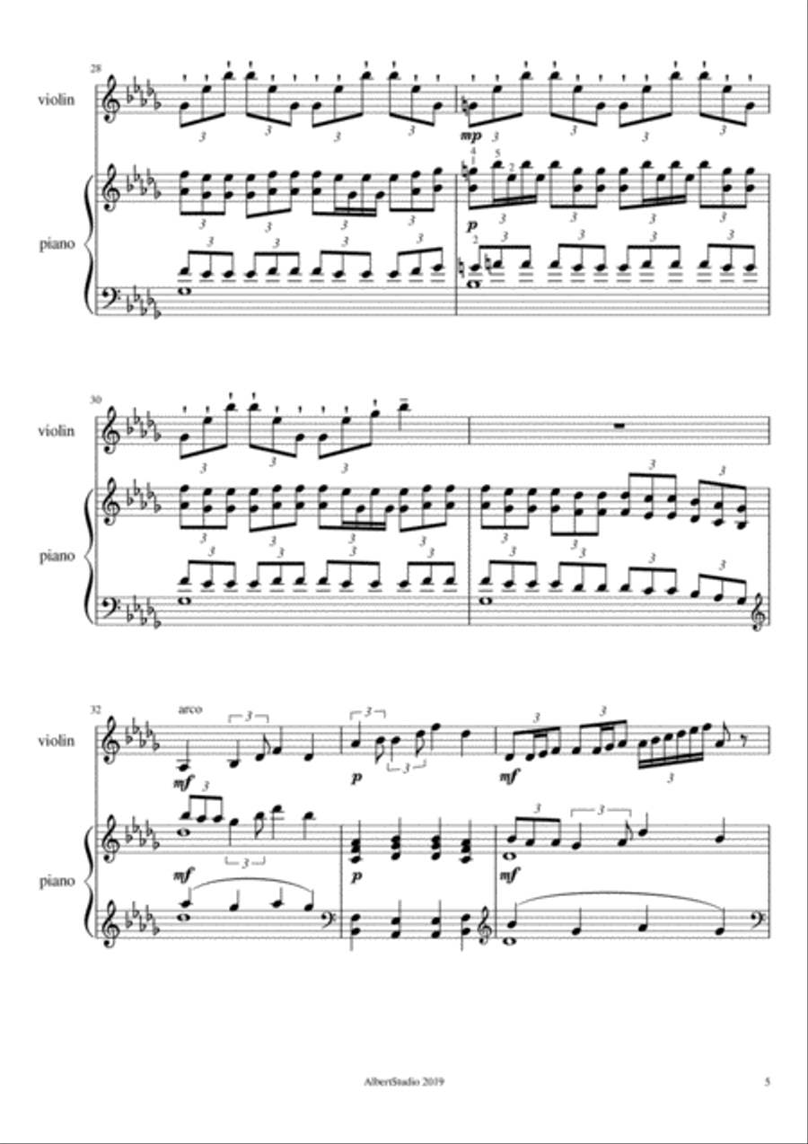 Lilac Lilac Violin Solo scores gallery preview page 5