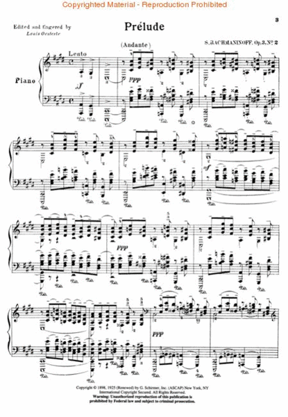 Prelude in C# Minor, Op. 3, No. 2