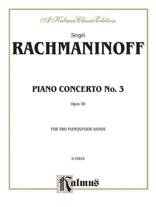 Book cover for Piano Concerto #3
