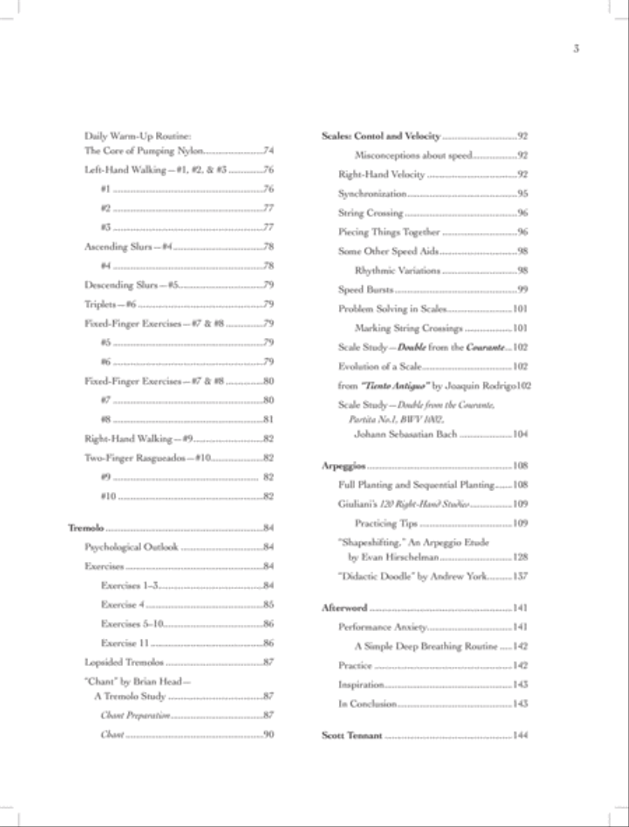 Pumping Nylon Acoustic Guitar scores gallery preview page 3