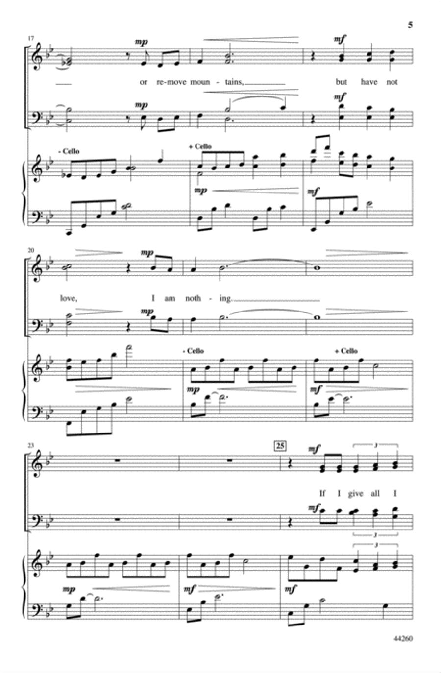 The Greatest of These The Greatest of These Choir scores gallery preview page 4
