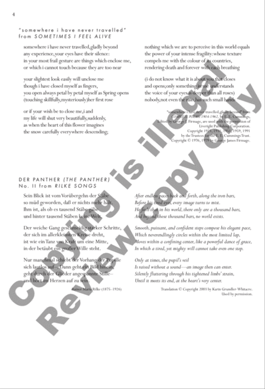 Selected Secular Choral Works of Julian Wachner 4-Part scores gallery preview page 24