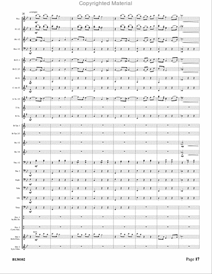 Gazebo Portraits Concert Band scores gallery preview page 20