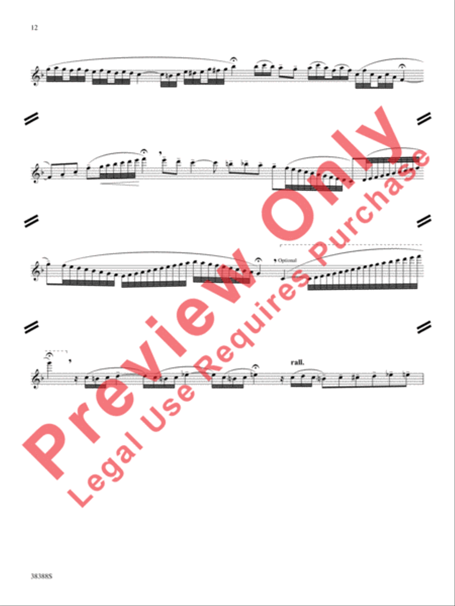 Napoli Napoli Concert Band scores gallery preview page 13