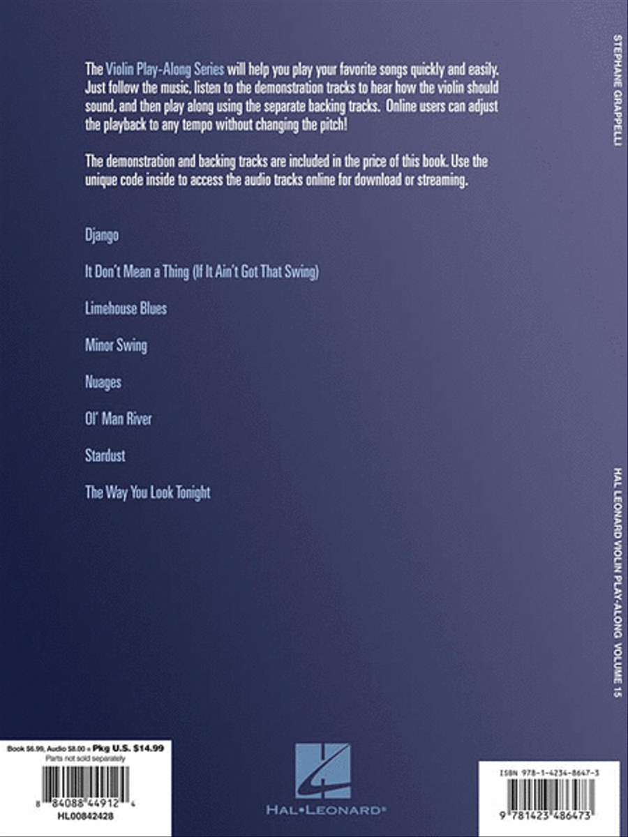 Stephane Grappelli Stephane Grappelli Violin scores gallery preview page 2