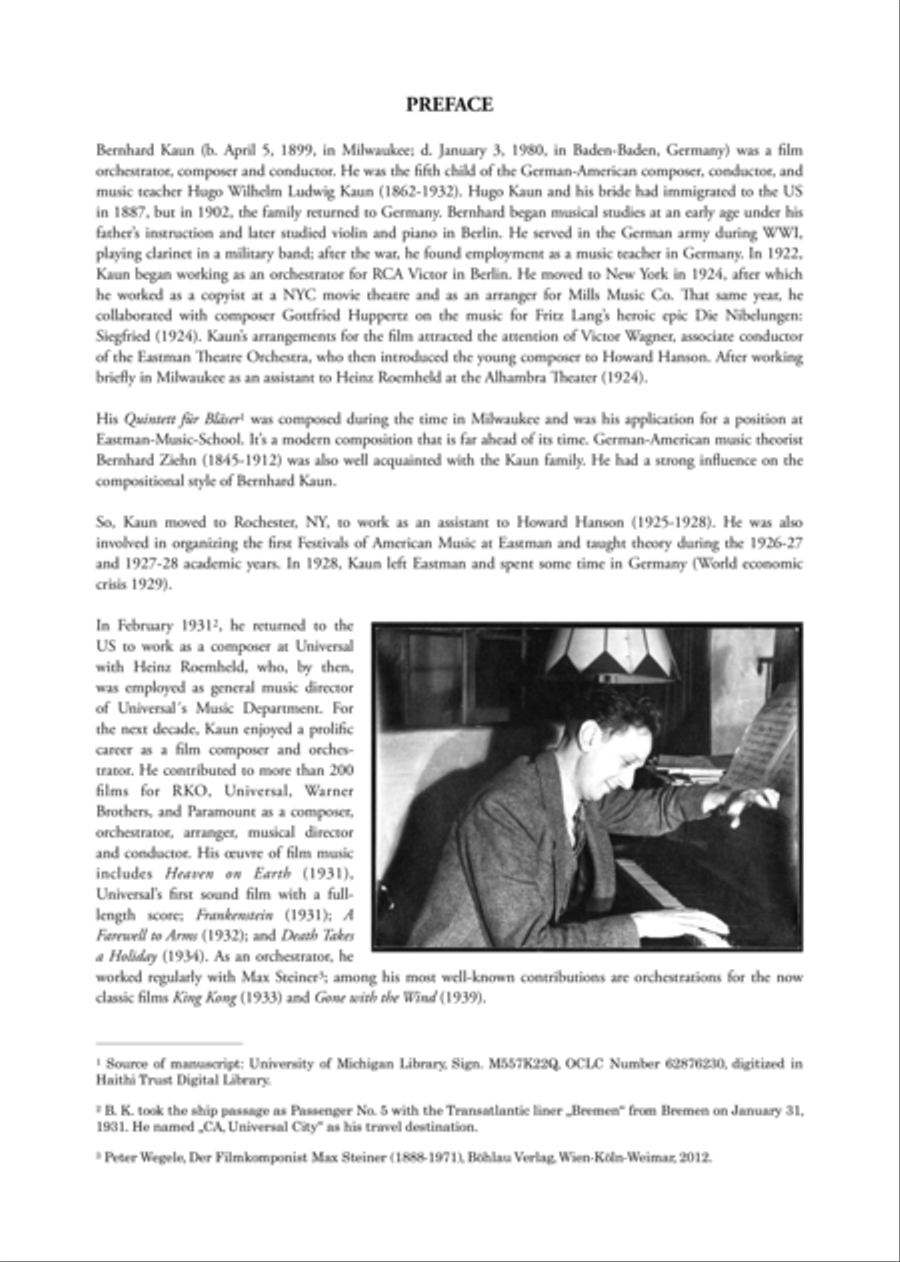 Quintet for winds Woodwind Quintet scores gallery preview page 3