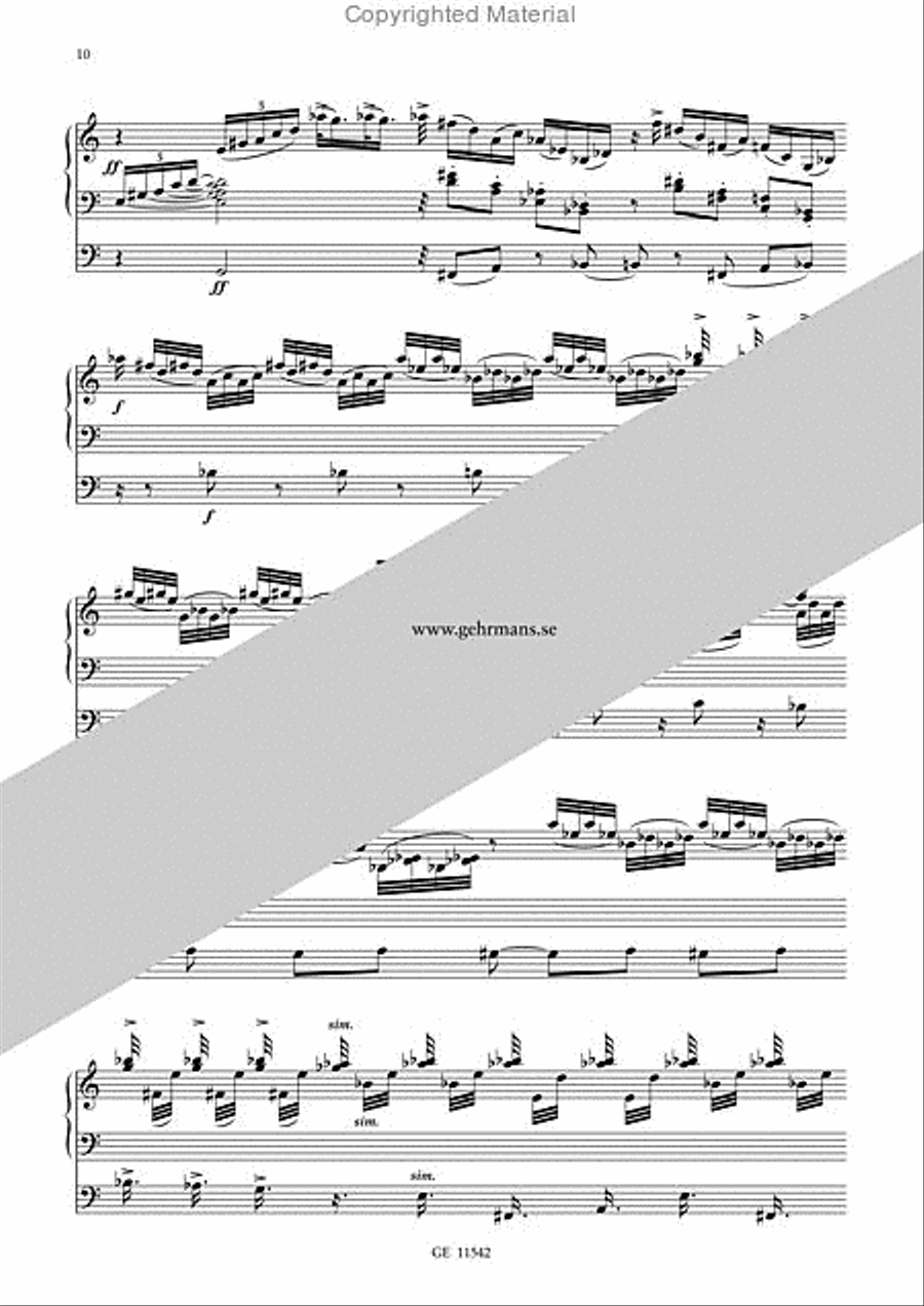 Tragoedia Tragoedia Organ scores gallery preview page 11
