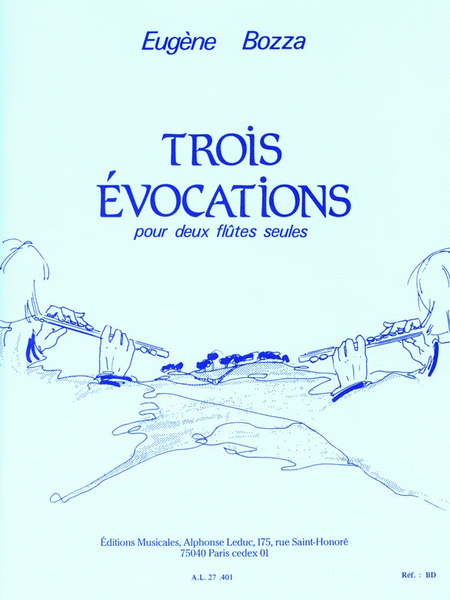 Three Evocations For Two Flutes