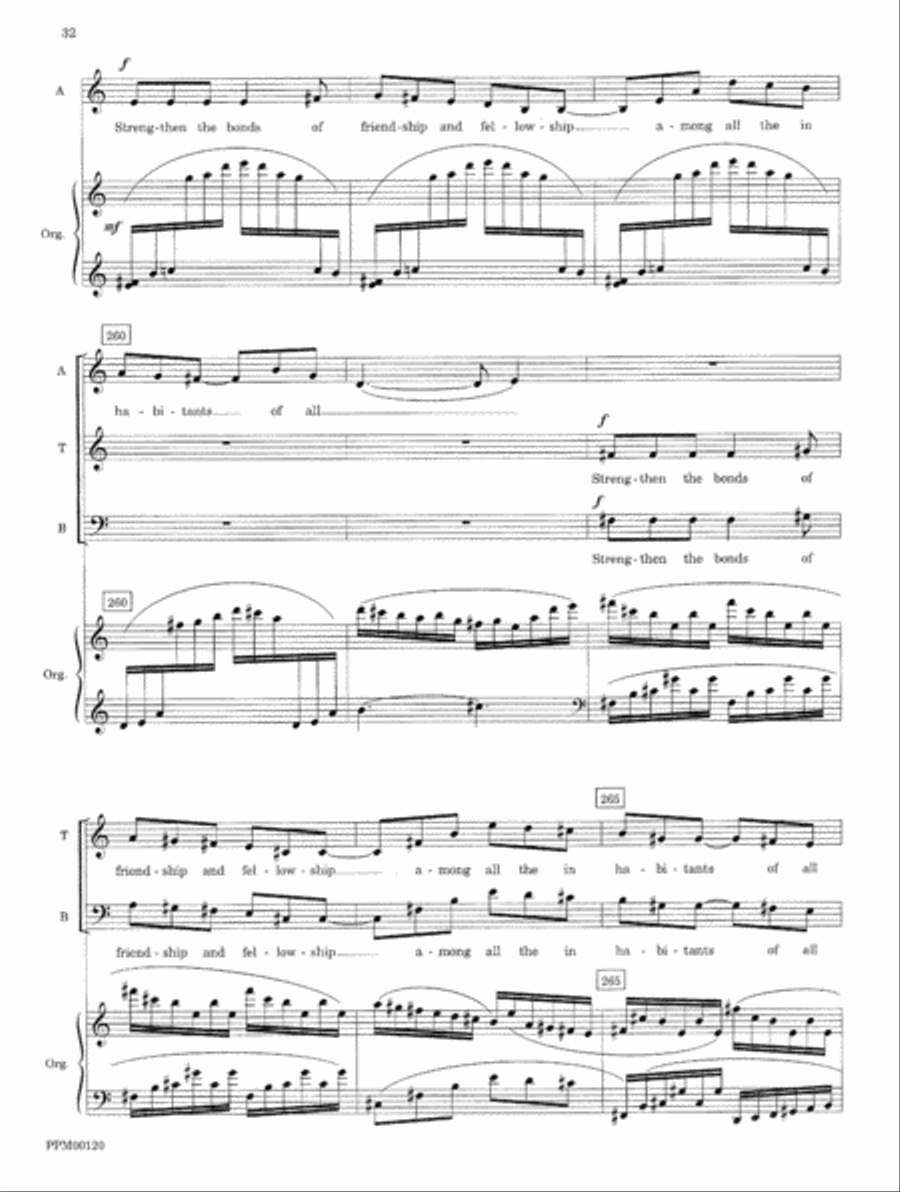 Transfiguration: An Ecumenical Mass Divisi scores gallery preview page 35