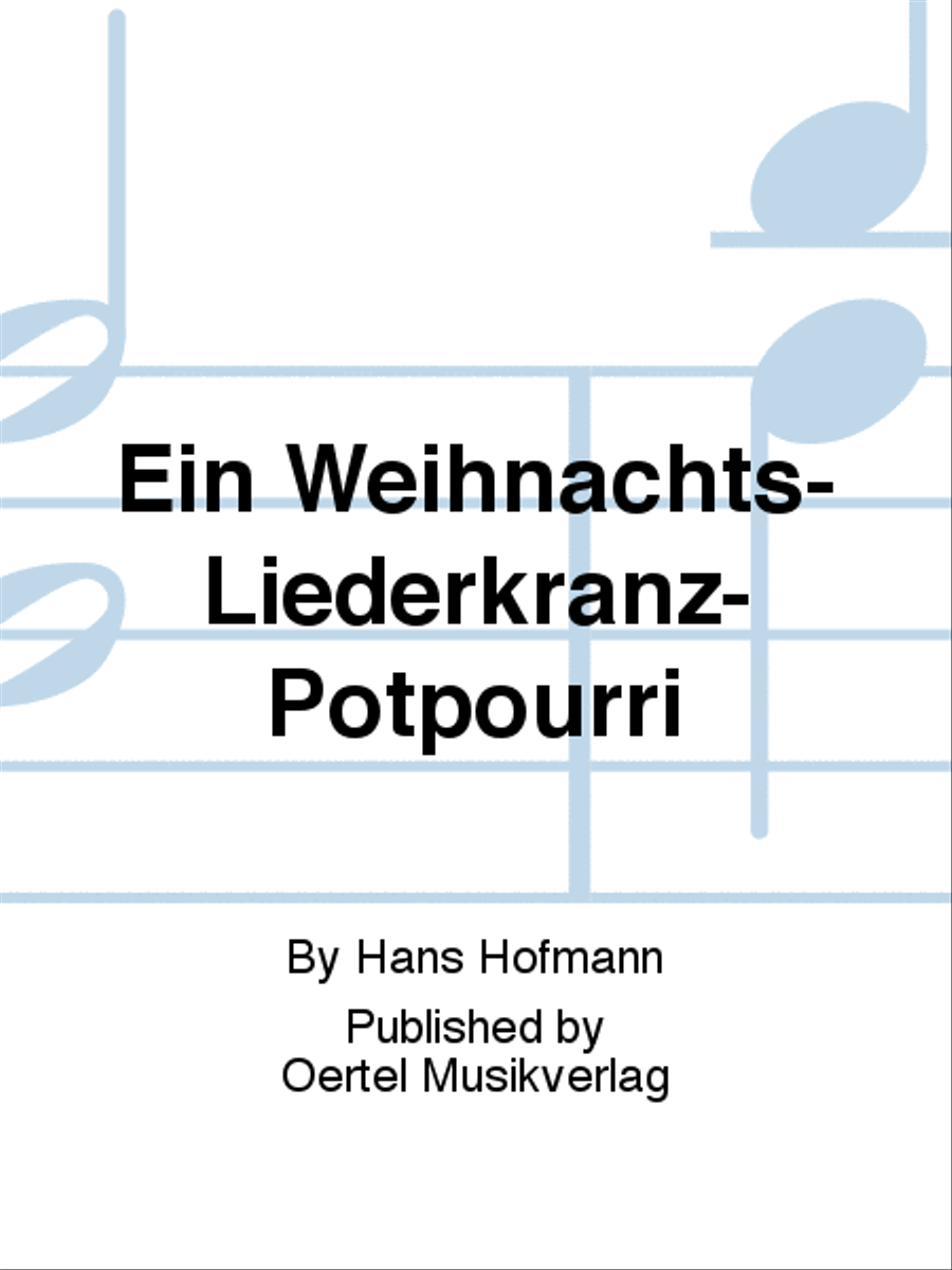 Ein Weihnachts-Liederkranz-Potpourri Concert Band scores gallery preview page 1