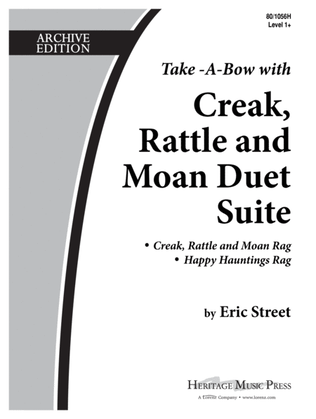 Book cover for Creak, Rattle, and Moan Duet Suite
