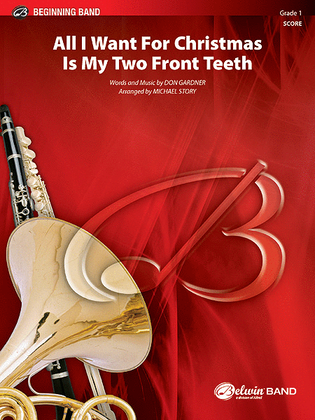 Book cover for All I Want for Christmas Is My Two Front Teeth