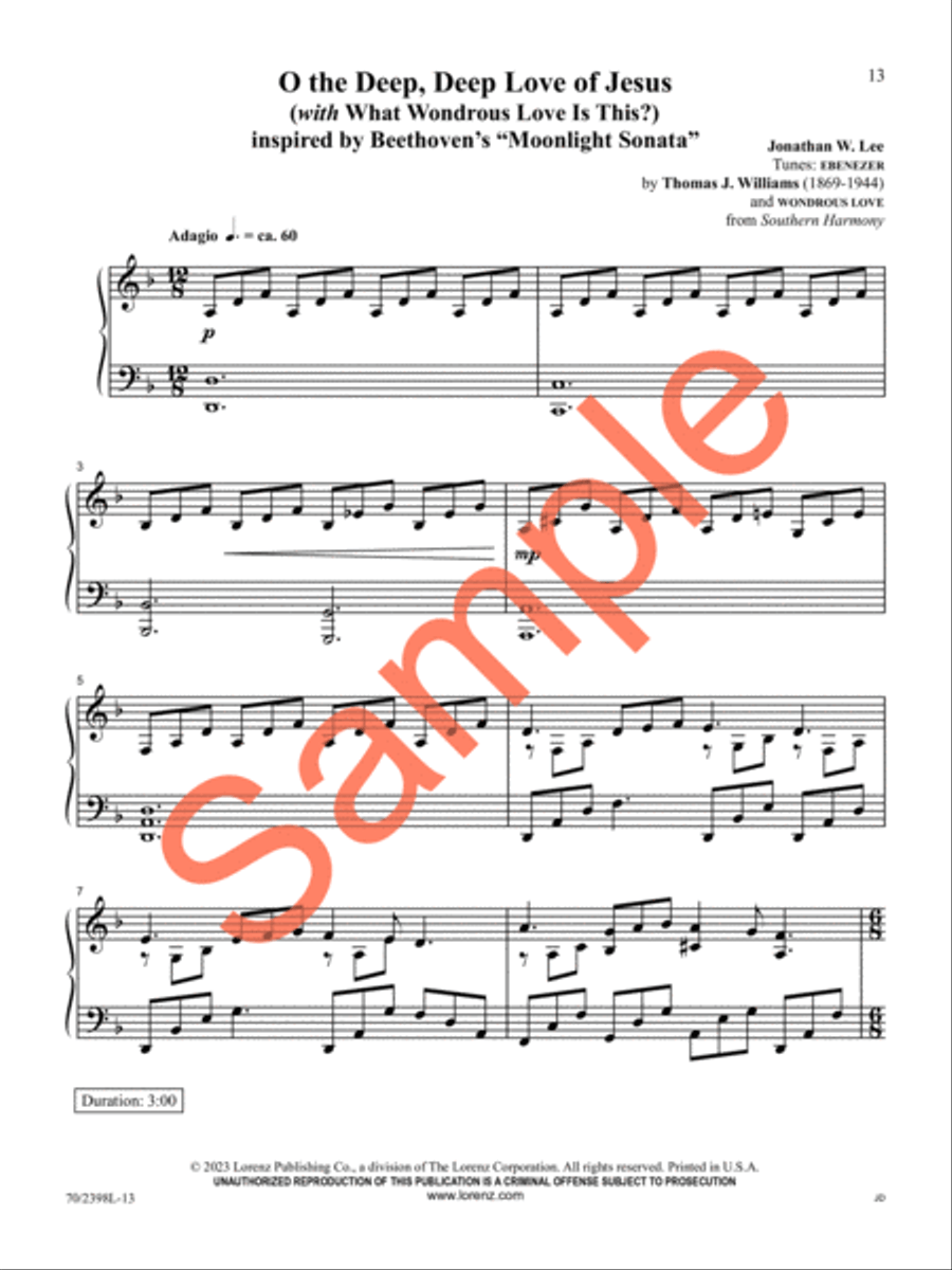 Rest for Your Soul Piano Solo scores gallery preview page 12
