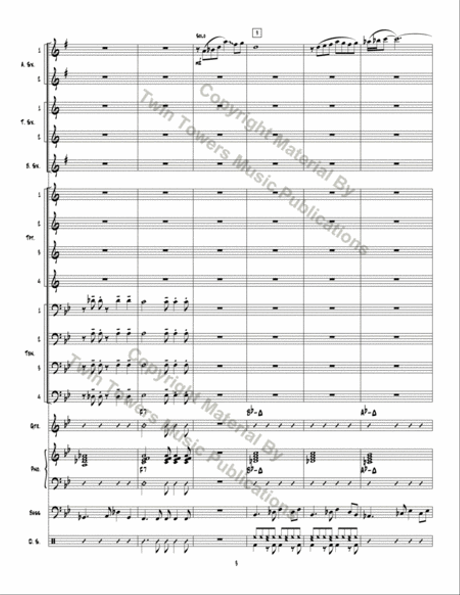 Espionage 2.0 Espionage 2.0 Jazz Ensemble scores gallery preview page 4