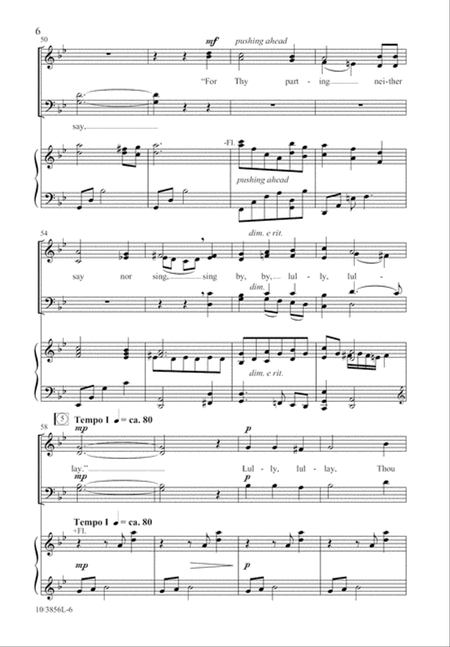The Coventry Carol The Coventry Carol 4-Part scores gallery preview page 6