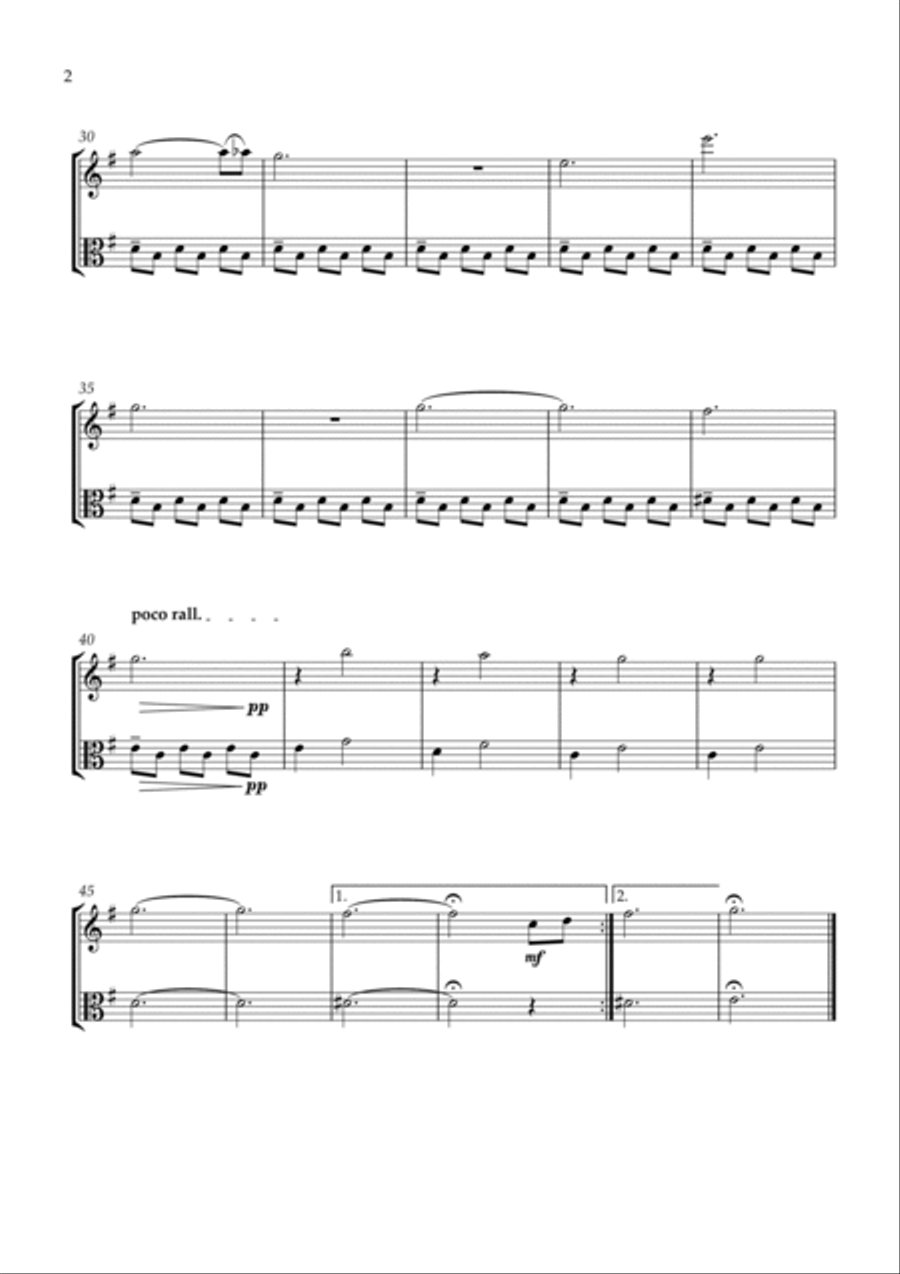 Je Te Laisserai Des Mots Flute scores gallery preview page 2