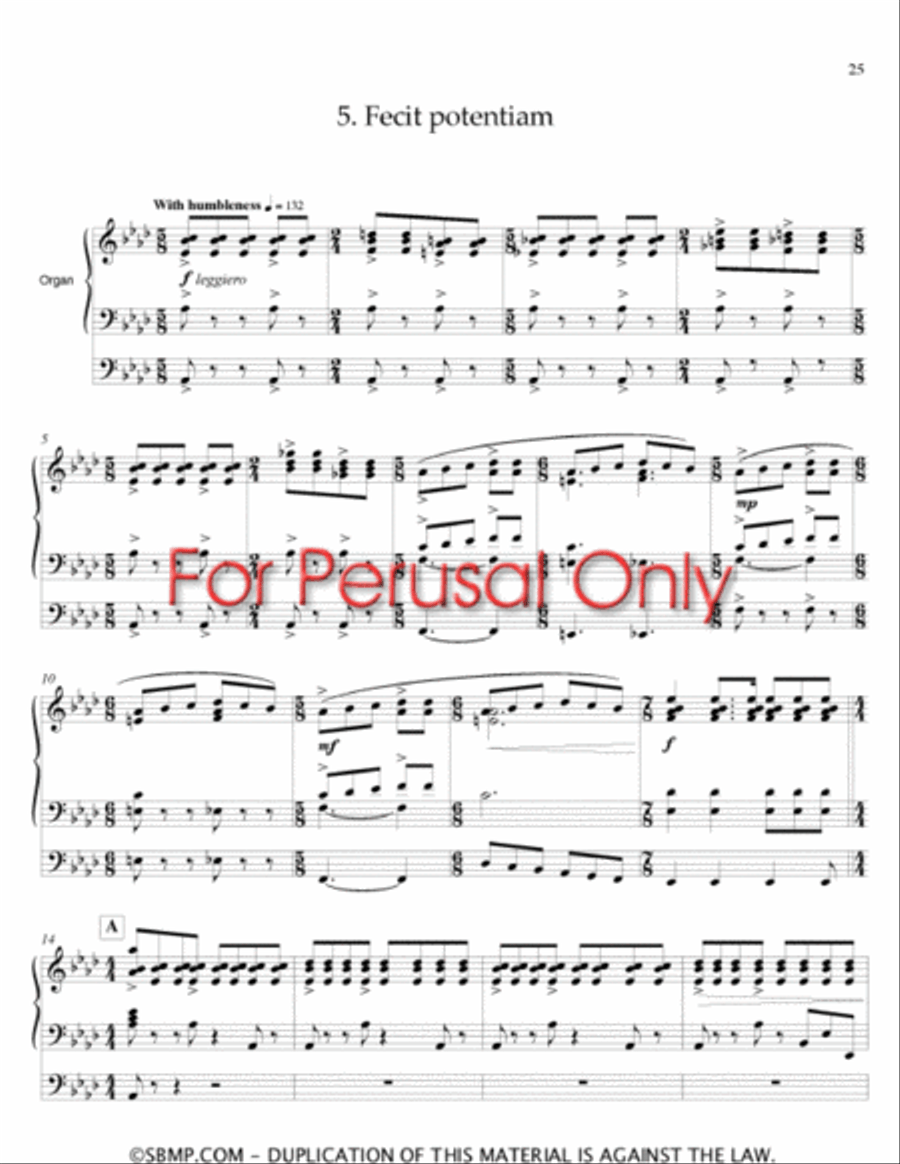 Magnificat 4-Part scores gallery preview page 24