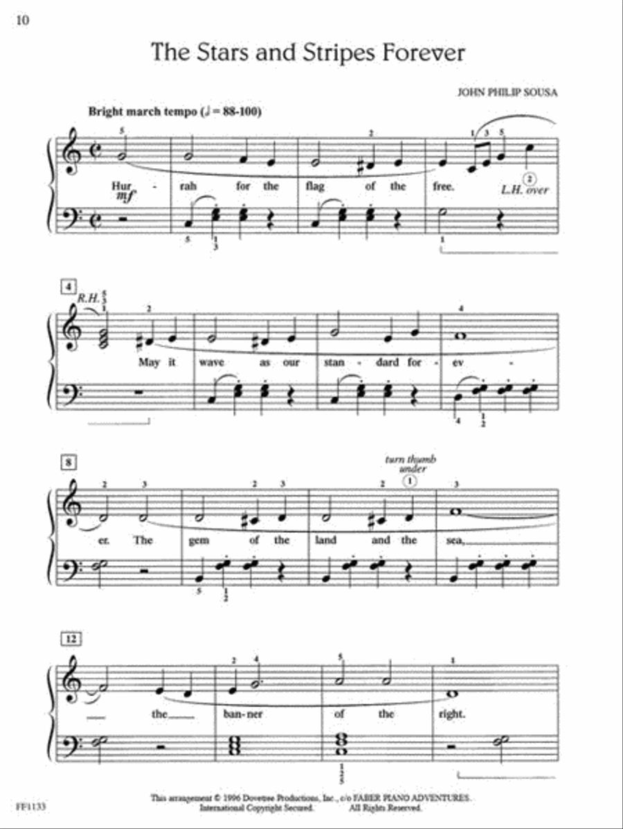 ChordTime® Piano Ragtime & Marches Voice scores gallery preview page 4