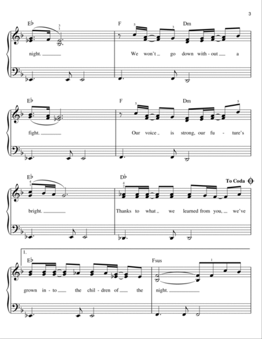 Children Of The Night Voice scores gallery preview page 3