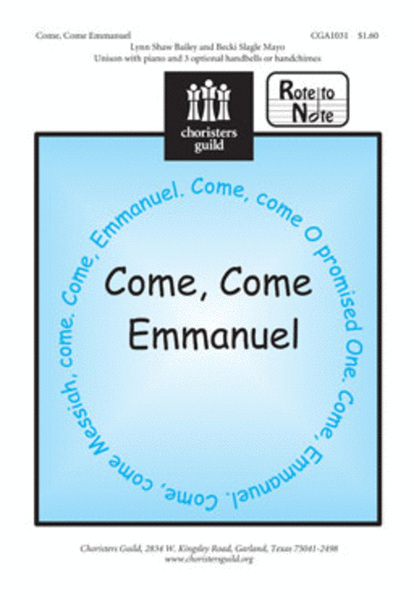 Come, Come Emmanuel image number null
