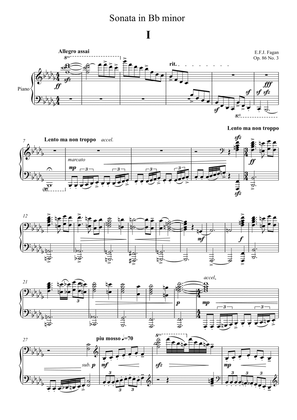 Piano Sonata in Bb minor Op. 86