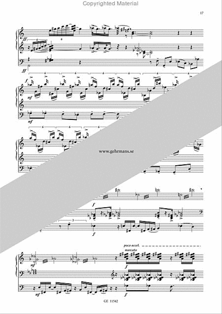 Tragoedia Organ scores gallery preview page 18
