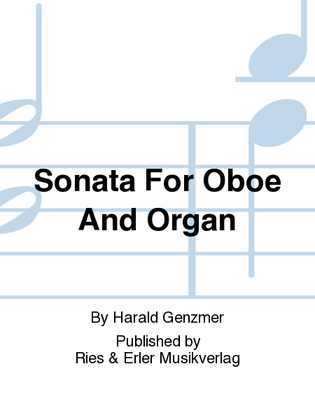 Sonata for Oboe and Organ