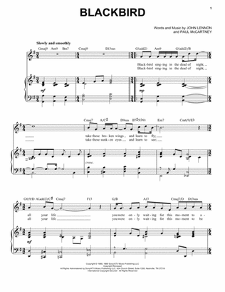 Blackbird [Jazz version] (arr. Brent Edstrom)