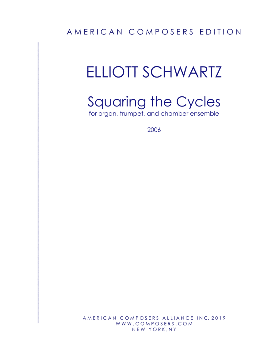 [Schwartz] Squaring the Cycles Large Ensemble scores gallery preview page 1