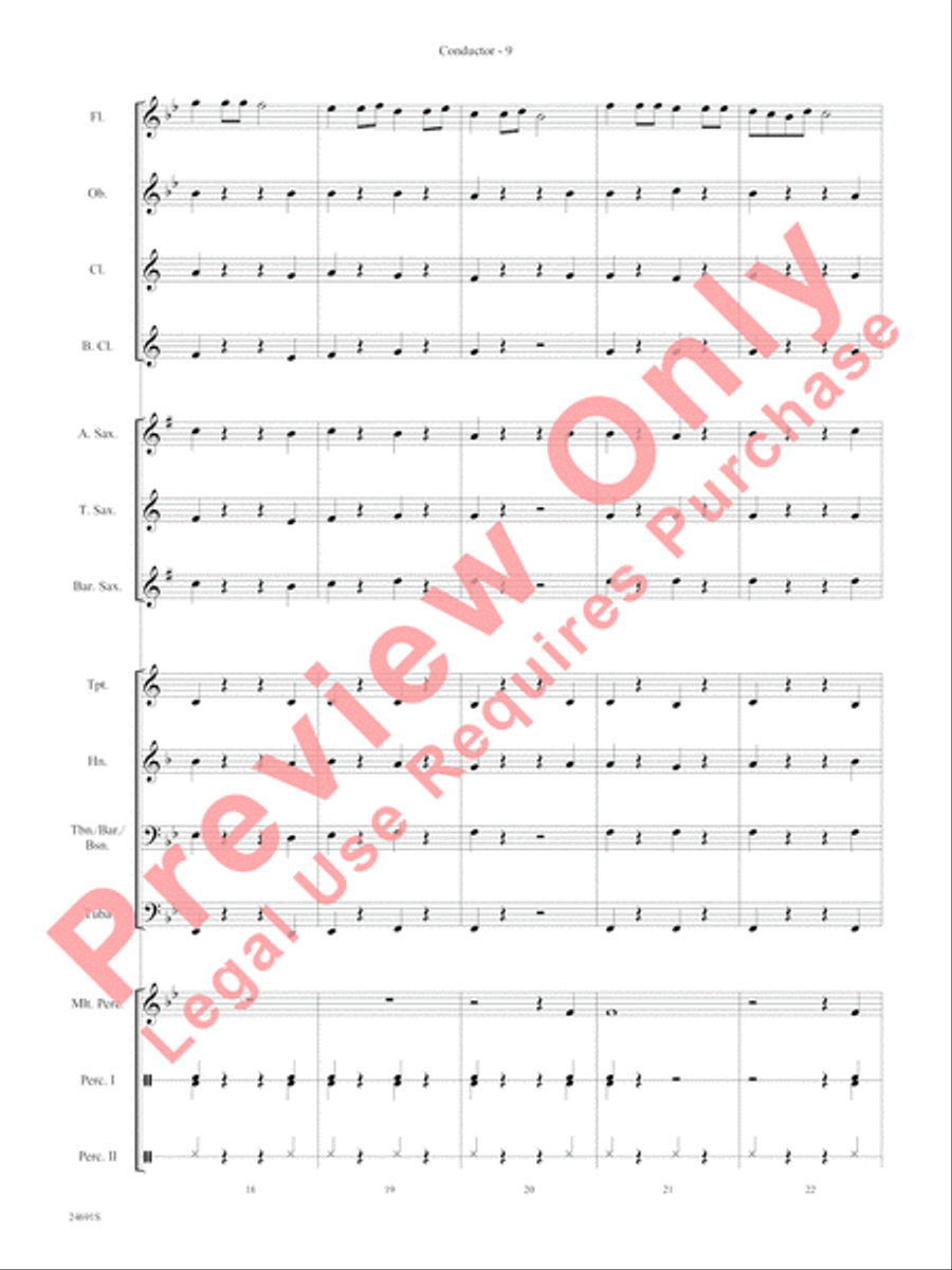 Belwin Very Beginning Band Kit #2 Concert Band scores gallery preview page 12