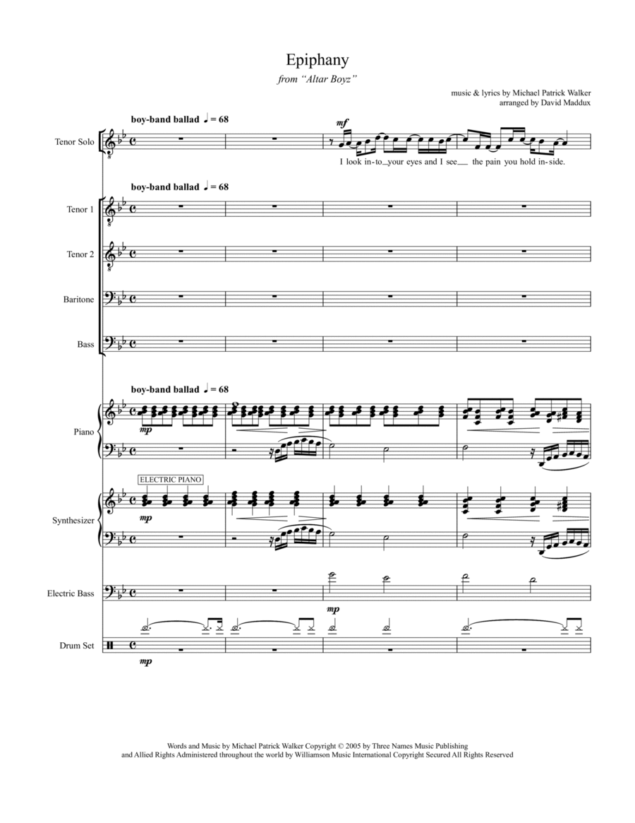 Epiphany Small Ensemble scores gallery preview page 1