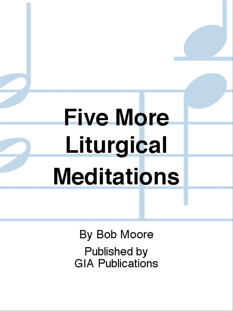 Five More Liturgical Meditations C Instrument scores gallery preview page 1