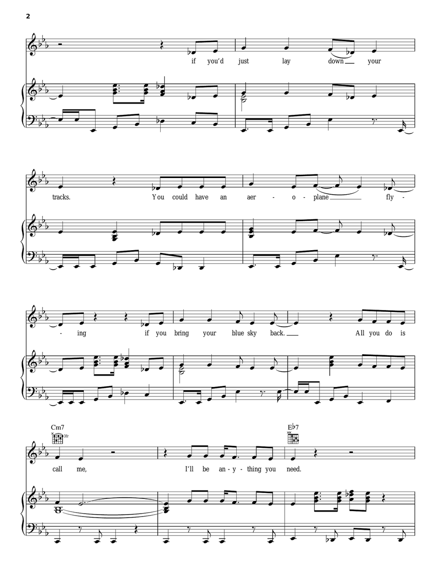 Sledgehammer Sledgehammer Piano, Vocal, Guitar scores gallery preview page 2