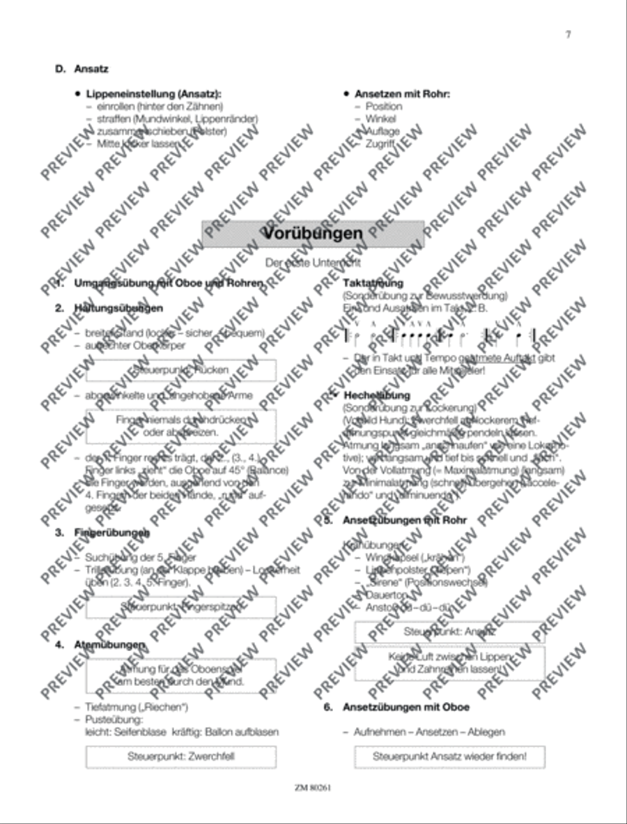 Oboe lernen Oboe scores gallery preview page 8