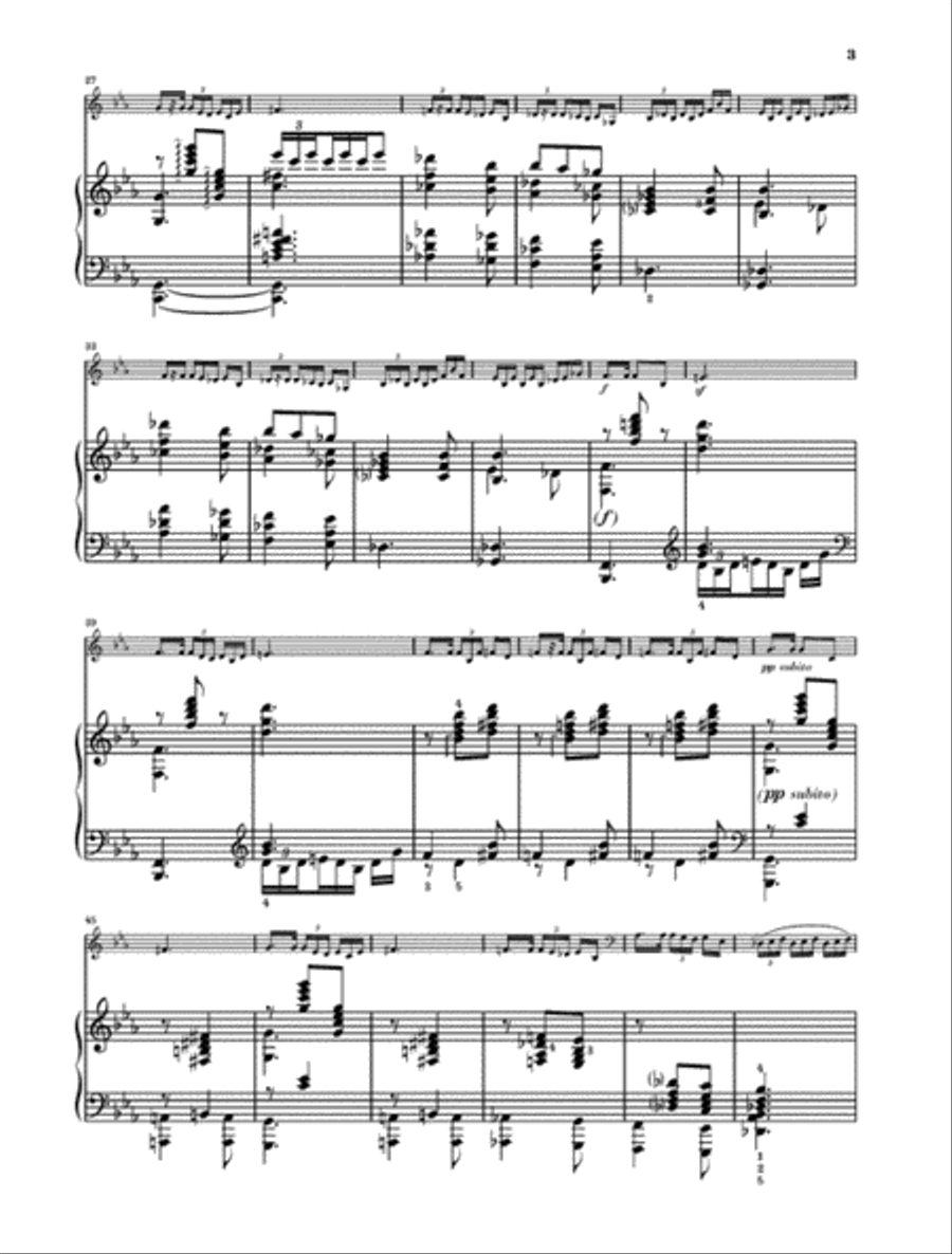 Intermezzo and Scherzo Piano Accompaniment scores gallery preview page 4