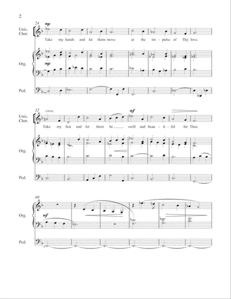 Consecrated 4-Part scores gallery preview page 3