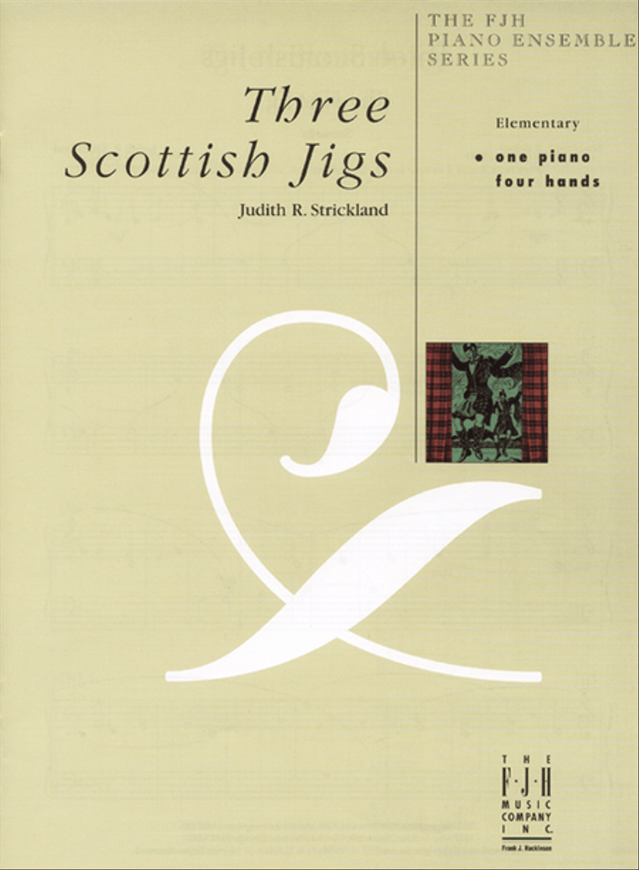 Three Scottish Jigs Easy Piano scores gallery preview page 1