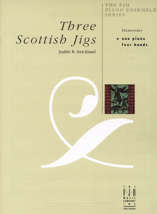 Book cover for Three Scottish Jigs