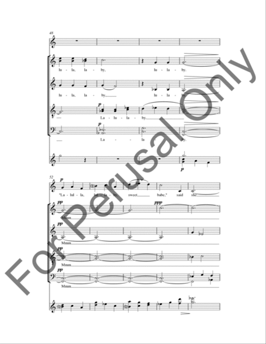 Sweet Was The Song 4-Part scores gallery preview page 6