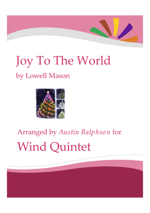 Book cover for Joy To the World - wind quintet