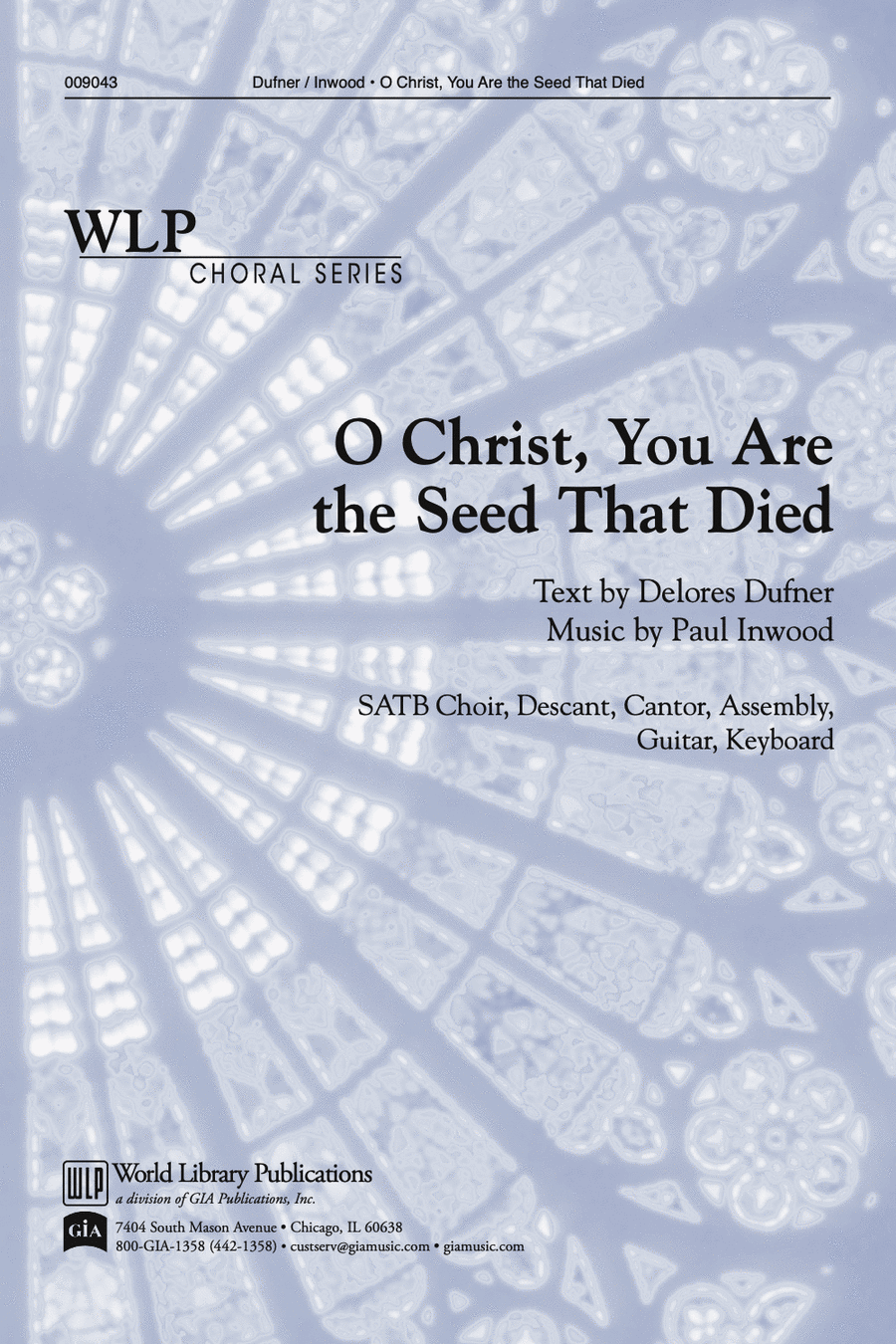 O Christ, You Are the Seed That Died 4-Part scores gallery preview page 1