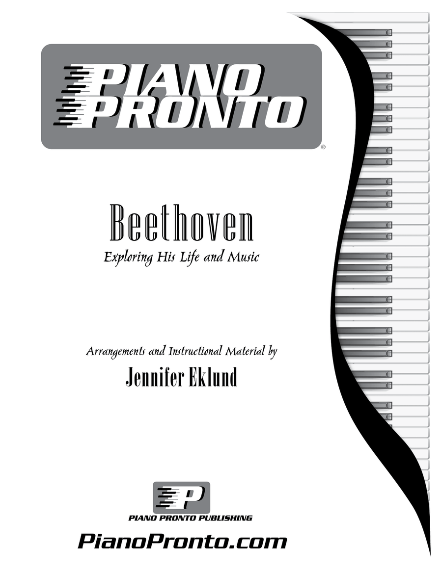 Beethoven: Exploring His Life & Music (Songbook with Music History Lessons) Piano Method scores gallery preview page 3