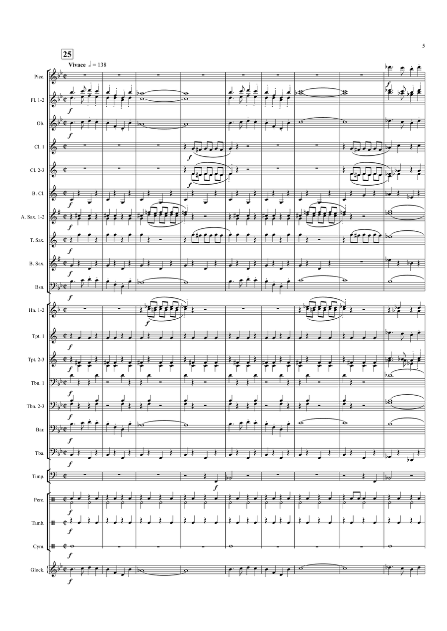 Country Fair Large Ensemble scores gallery preview page 5