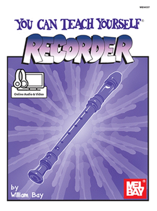 You Can Teach Yourself Recorder Book/CD