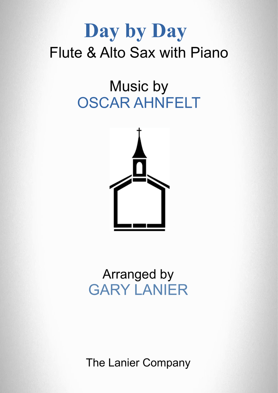 DAY BY DAY (Flute & Alto Sax with Piano - Score & Part included) DAY BY DAY (Flute & Alto Sax with Piano - Score & Part included) Woodwind Duet scores gallery preview page 1
