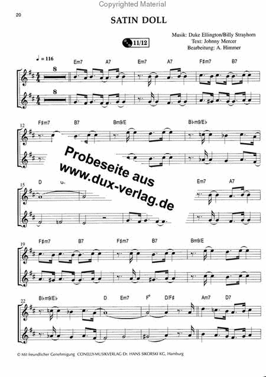 Duett Collection 1 - Saxophone Tenor