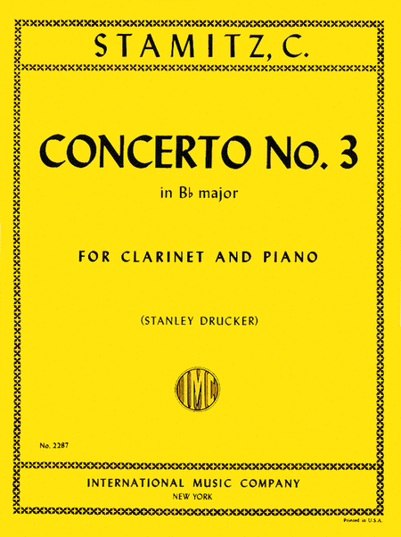 Concerto No. 3 in B flat major (DRUCKER)