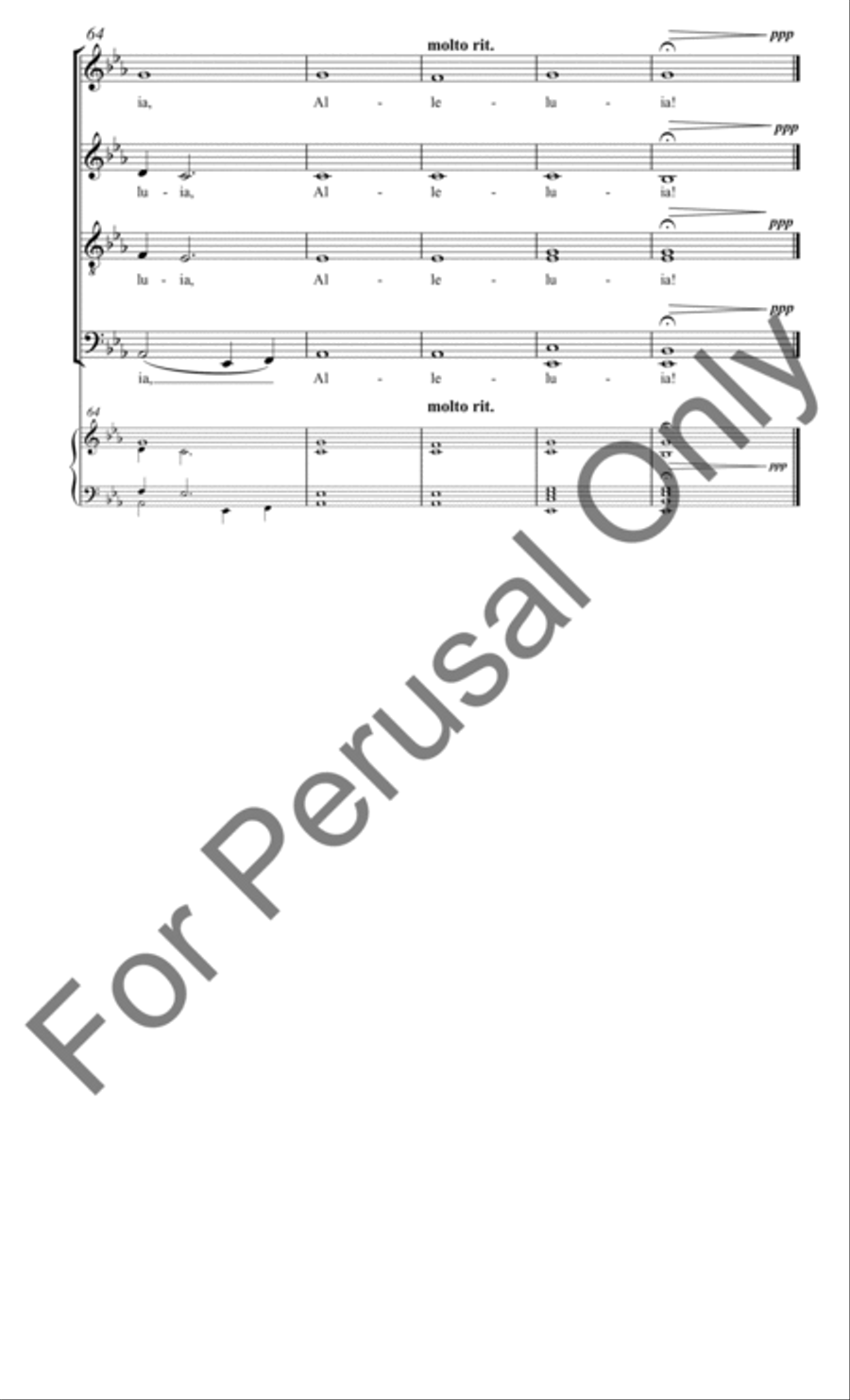 Alleluia! Divisi scores gallery preview page 8