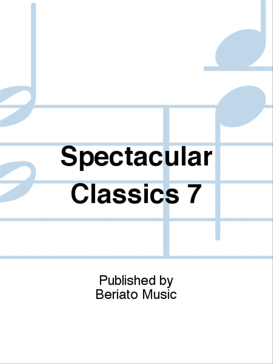 Spectacular Classics 7 Concert Band scores gallery preview page 1